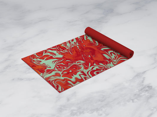 Pilates Performance Pro Yoga Mat | Lava Core (Son Gokū) Edition
